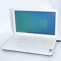 中古美品 Wi-Fi有 ノートパソコン NEC PC-LS150HS6W 15.6インチ Pentium 8GB 750G DVDマルチ 無線 カメラ Windows10 Office 即使用可