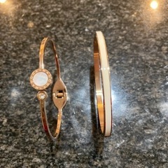 [新品未使用]crystal fashion braceletの画像