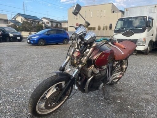 ヤマハ　XJR400　車　バイク