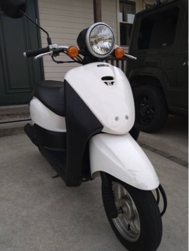 原付スクーターホンダトゥデイ (ホワイト)