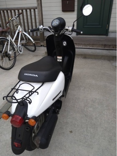 原付スクーターホンダトゥデイ (ホワイト)