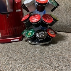 差し上げます　コーヒーマシーン＆カプセル120杯の画像