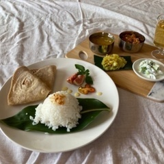 『Food Nora』海を見ながらインドカレー。