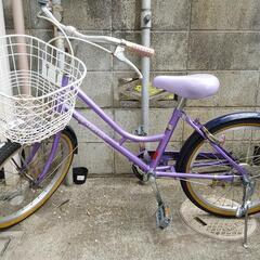 【お譲りします】20インチ 女児自転車 中古