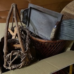 ラタン小物類の画像