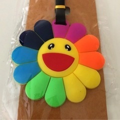 ラゲッジタグ ネームタグ  フラワーの画像