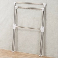 ステンレス　物干しの画像