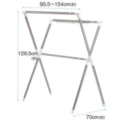 ステンレス　物干しの画像