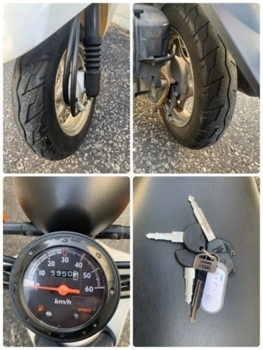 商談中　HONDA トゥデイAF61 バッテリー新品、オイル交換実施、リアbox付き、TODAY