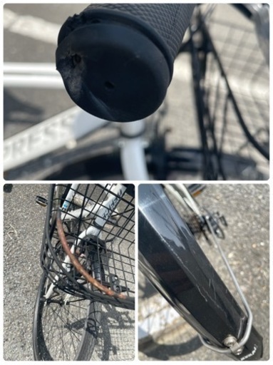 GM119【近隣配達可能】OFFICEPRESS 700×32C 7段ギア オフィスプレス　ストッキング クロスバイク 自転車　ダイナ