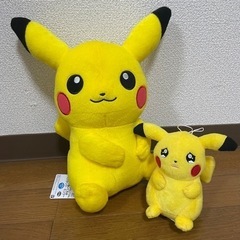 （取引済）ピカチュウ　ぬいぐるみ　2点