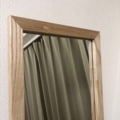 nitori   鏡　ミラー　幅22×奥行49×高さ144cmの画像