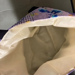 レッスンバッグ　オーダー可能　外ポケット　裏地　上履きバッグの画像