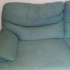 ニトリ3人がけ用布張りソファの画像