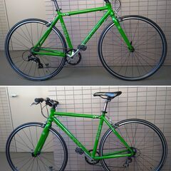 アルミフレームセット 身長160-175cm TRINITY Plus 自転車