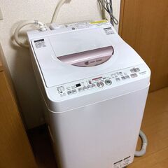 【受け渡し3/29～4/1限定】洗濯乾燥機 シャープ SHARP  ES-TG60L-P  6.0kg／3.0kgの画像