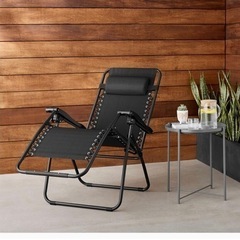 【3/27に消します】【中古】ゼログラビティチェアキャンプアウトドア折りたたみ椅子の画像