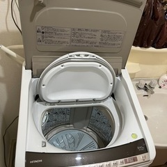 2020年美品日立全自動洗濯機 BW-DV80E  乾燥付き ビートウォッシュ＆ドライ 洗濯容量8Kg   乾燥容量4.5Kg 《引取限定》の画像