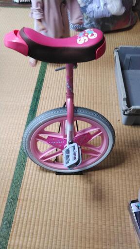 一輪車です【決まりました！】