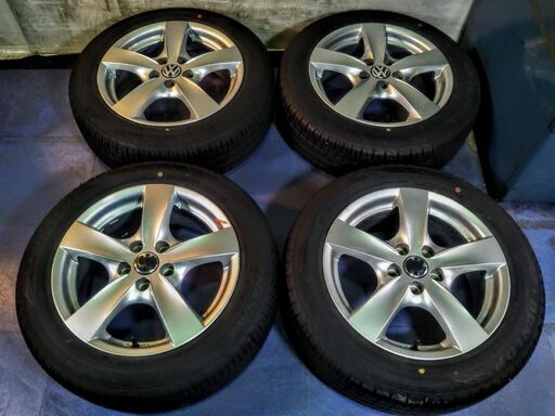 夏 ポロ VW ワーゲン【~90％ 富山】185/60R15 人気のエナセーブ 2020年 日本製 ダンロップ 中古４本 PCD100 フォルクスワーゲン