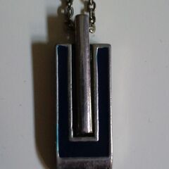 70s ビンテージ シルバーネックレスの画像