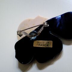 ビンテージ フランス製ブローチの画像