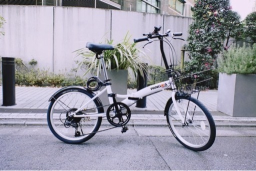 ノーパンク折り畳み自転車(6段変速ギア)