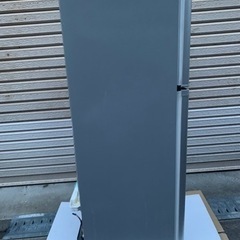 🔰配送込み🚛当日配送‼️ 2ドア冷蔵庫 アクア グレー シルバー の画像