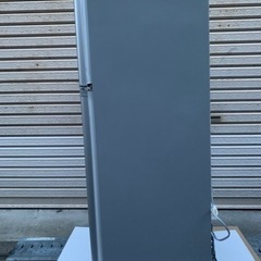 🔰配送込み🚛当日配送‼️ 2ドア冷蔵庫 アクア グレー シルバー の画像