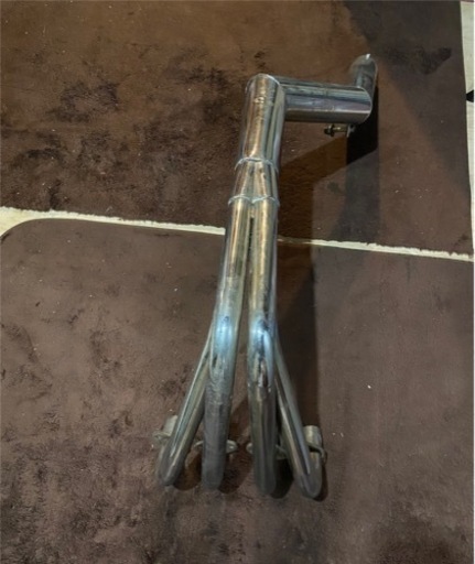 ゼファー400 メッキマフラー