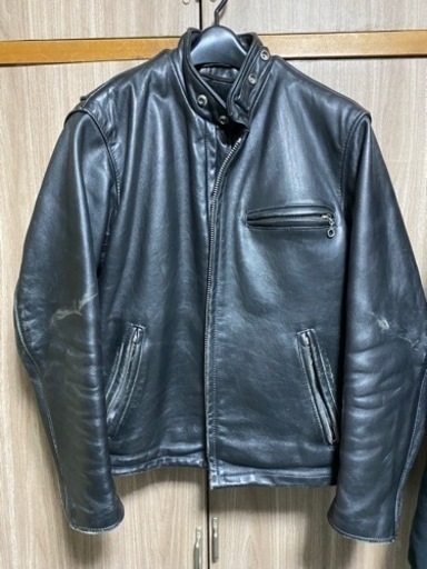 schott シングルライダースジャケット 38 レザージャケット