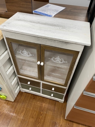 ミニ食器棚　 2枚扉　未使用品　D−0815