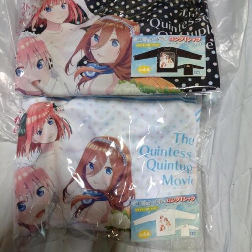 五等分の花嫁シャツ、クッション