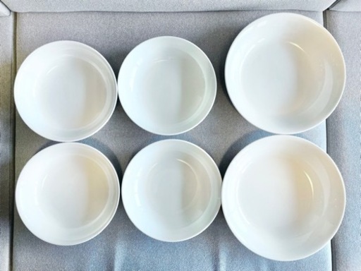 【美品】無印良品お皿3種6枚セット