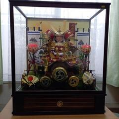 【中古品】五月人形☆秀峰作☆大将飾り
