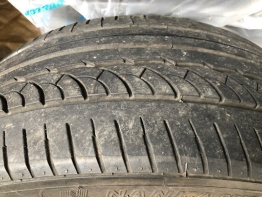 【中古】夏タイヤ18インチ 8分山 4本セット
