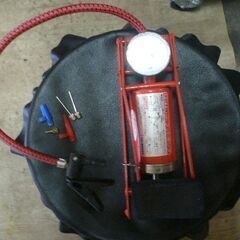 空気入れ フットポンプ 自転車 ボール 浮き輪他