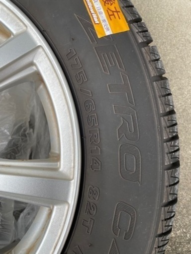 【売約済】タイヤホイール付き　175/65 R14 