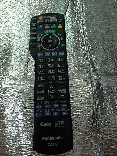 （値下げ）パナソニック　テレビ＆ビデオリモコン　（型番 N2QAYB001152  TZ-HDW920シリーズ）