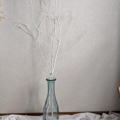 花瓶　ガラスベースの画像