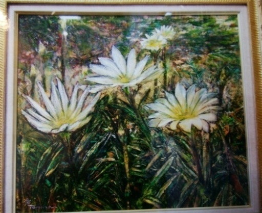 直筆油彩画と直筆水彩画