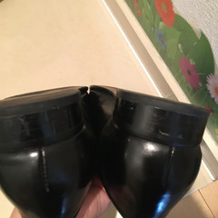 本革の靴25.5CMの画像
