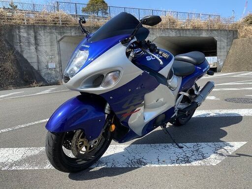 最終値下げ　車検R5.1.13迄 スズキ GSX1300R ハヤブサ 隼 カスタム ヨシムラマフラー ナビ バーハン化 別体マスター メッシュホース SUZUKI GW71