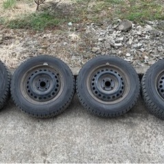フィット　GE6 純正　175/65R14 2018年製　スタッ...