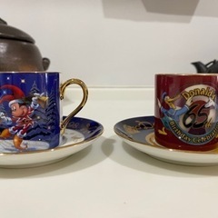 ディズニーアニバーサリーカップ&ソーサー