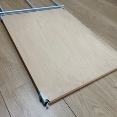定価4380円無印良品スチールユニットシェルフ 帆立&棚板の画像