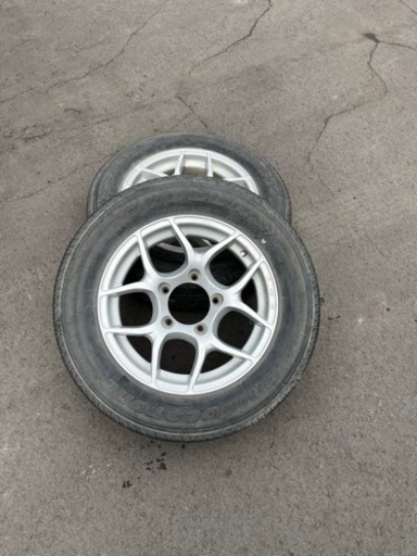 ジムニー　タイヤ、ホイール4本セット　純正サイズ