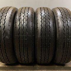 新車外し 2021年製 BS ECOPIA RD613 195/80R15 107/105N LT 15インチ 夏タイヤ 4本 ハイエース レジアスエース等 即決　(JR120) クレジットカード QRコード決済可能