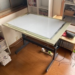 トレース台　製図用　コンセント付き