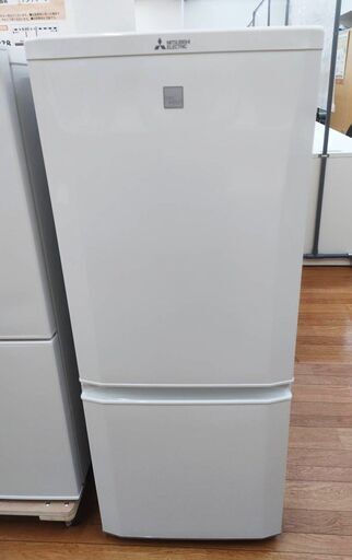 三菱電機　ノンフロン 冷凍冷蔵庫 146L　MR-P15EC-KW